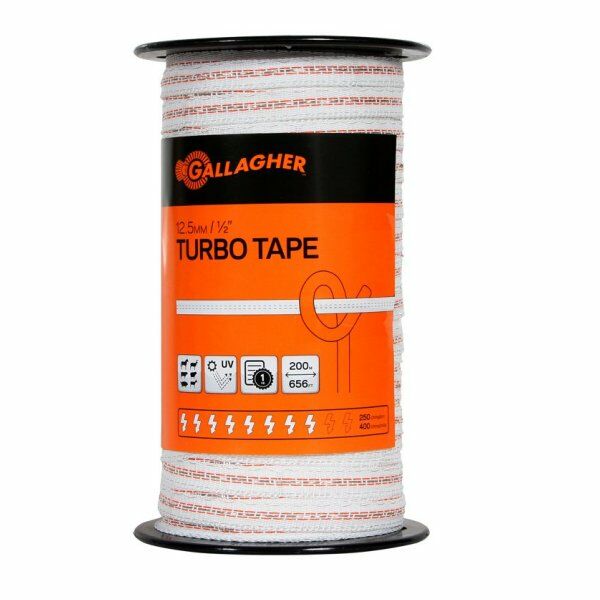 1 2 x 656 WHT Turbo Tape
