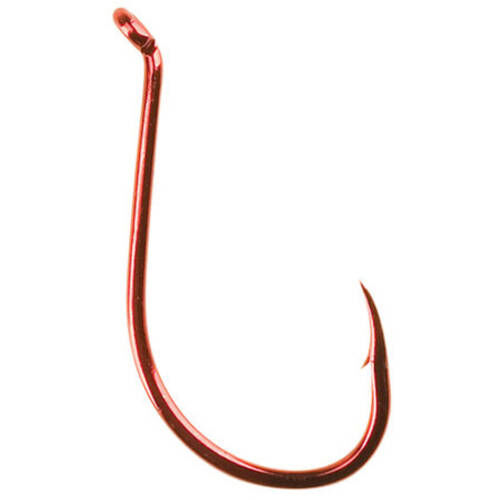 Gamakatsu Octopus Red Size 2 Fishing Hook, 25-Pk