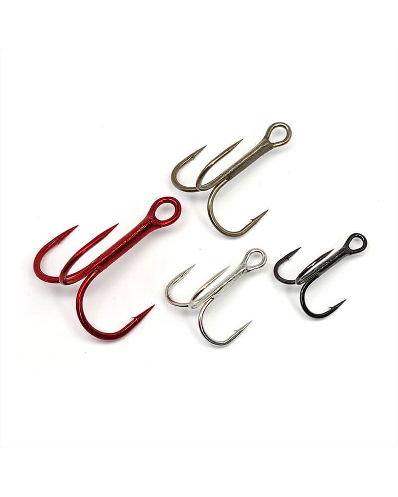 Gamakatsu Round Bend Treble Hook #3 Bronze, 9-Pk