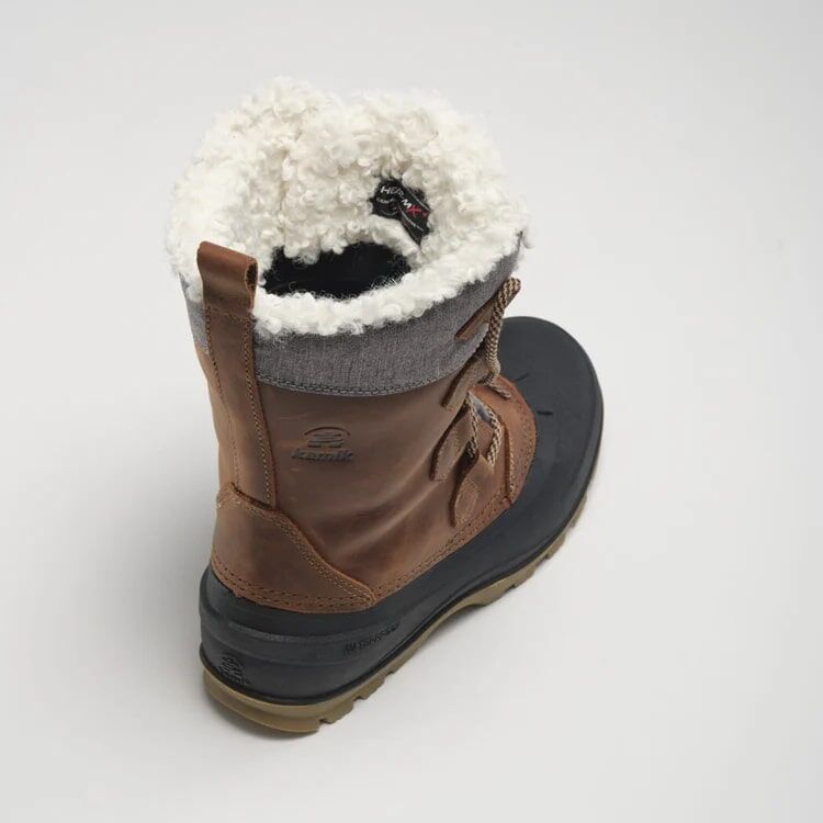 Kamik Women's Snowgem Boot in Cognac