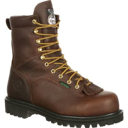 Georgia Boot Lace-To-Lace Toe Waterproof Work Boot