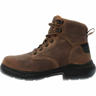 Men's Fixpoint Ultra Composite Toe Waterproof Work Boot in Brown