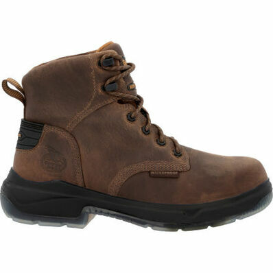 Men's Fixpoint Ultra Composite Toe Waterproof Work Boot in Brown
