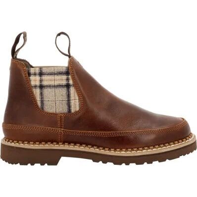 Georgia Women's Plaid Chelsea Romeo Shoe