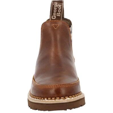 Georgia Women's Plaid Chelsea Romeo Shoe