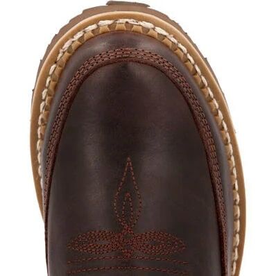 Georgia Women's Romeo Work Shoe in Brown