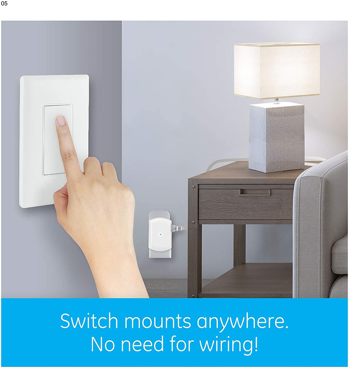 GE Wireless Remote Wall Switch Control