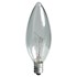 GE Lighting 76229 Torpedo Shaped Light Bulb, 60W, Clear, 2-Pack