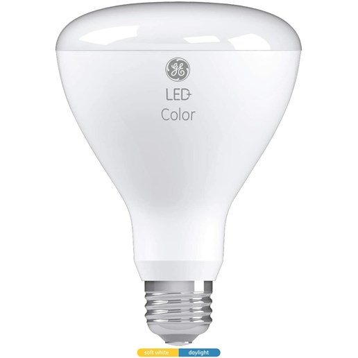 Led+ White Light Color Changing Light Bulb, Br30, 65-Watt Replacement