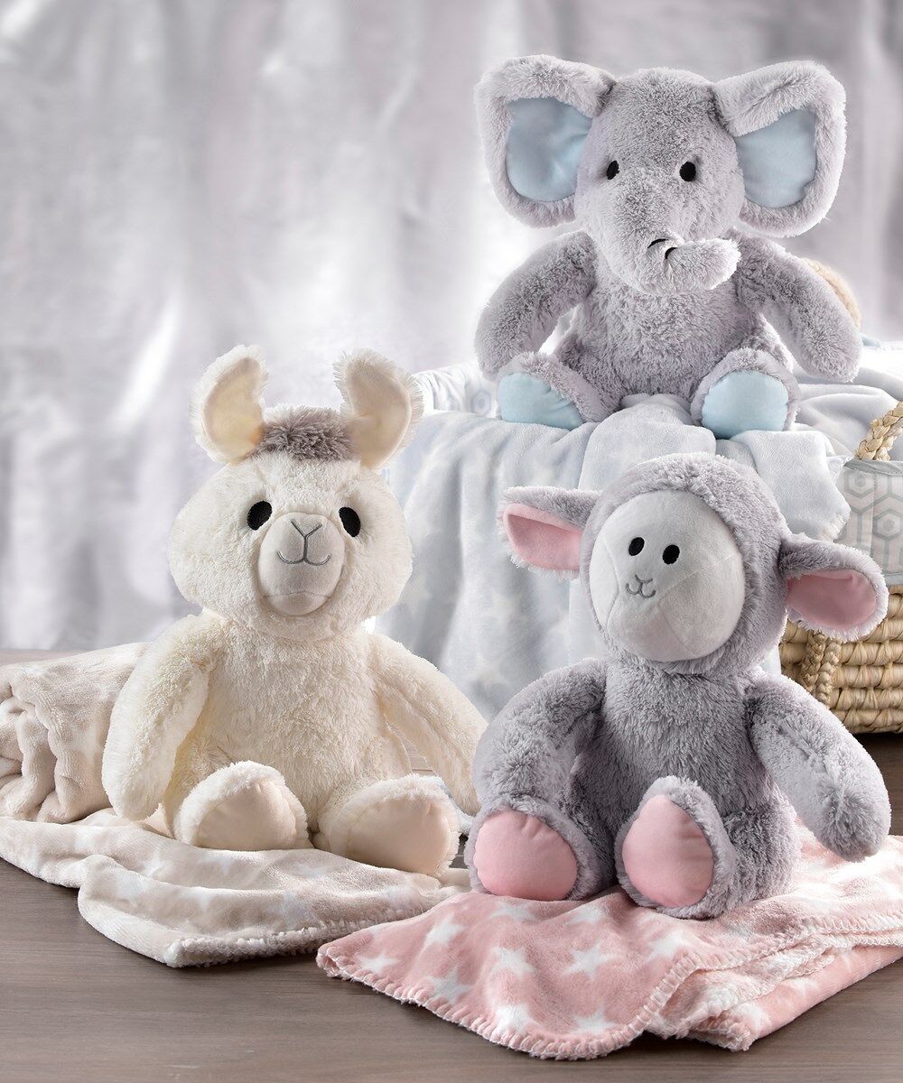Lil' Llama Plush Toy & Blanket Set, 3 Asst.