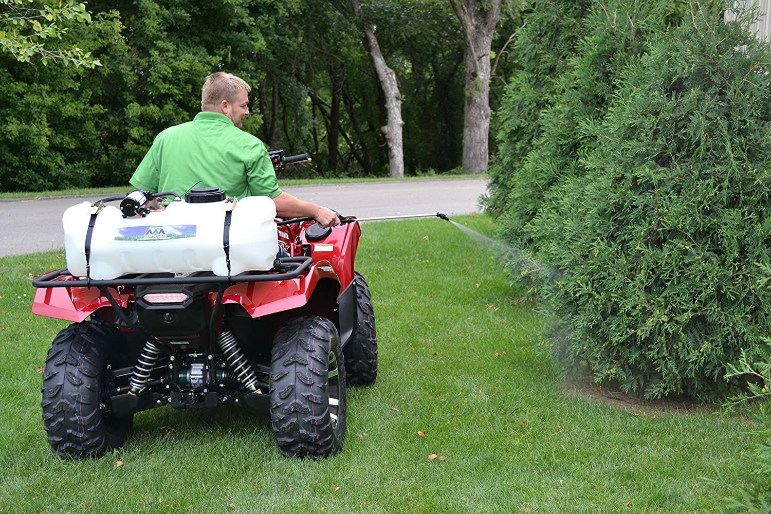 Green Leaf Adjustable Telescoping Spray Gun