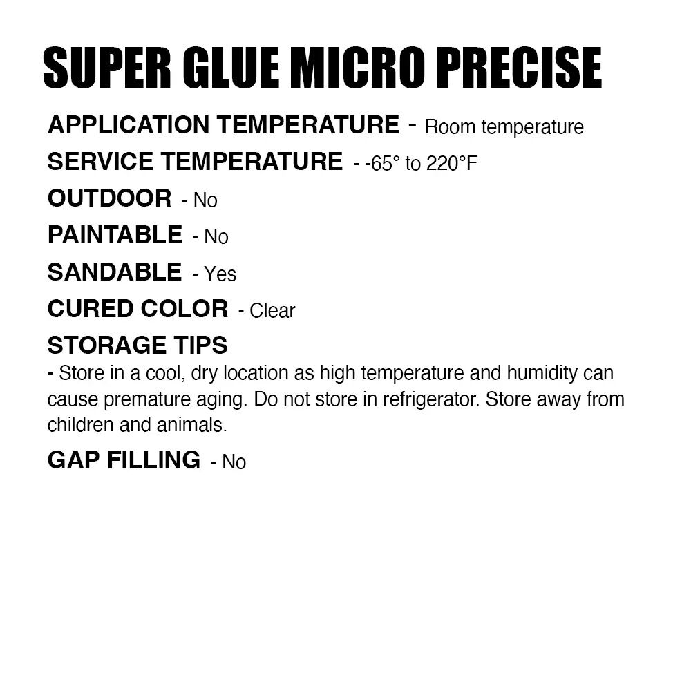 Gorilla Super Glue Micro Precise, 5.5-g