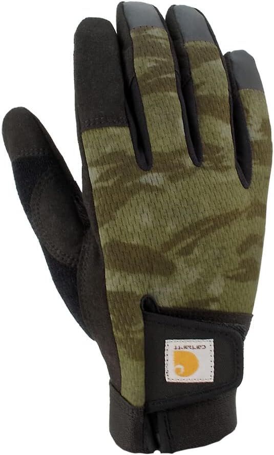 Carhartt Men's Touch Sensitive Nitrile Glove in Camo