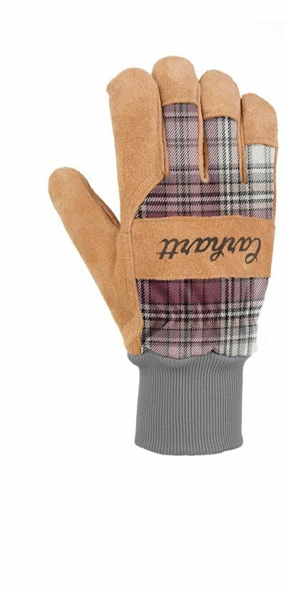 Sued Knit-Cuff Work Glove