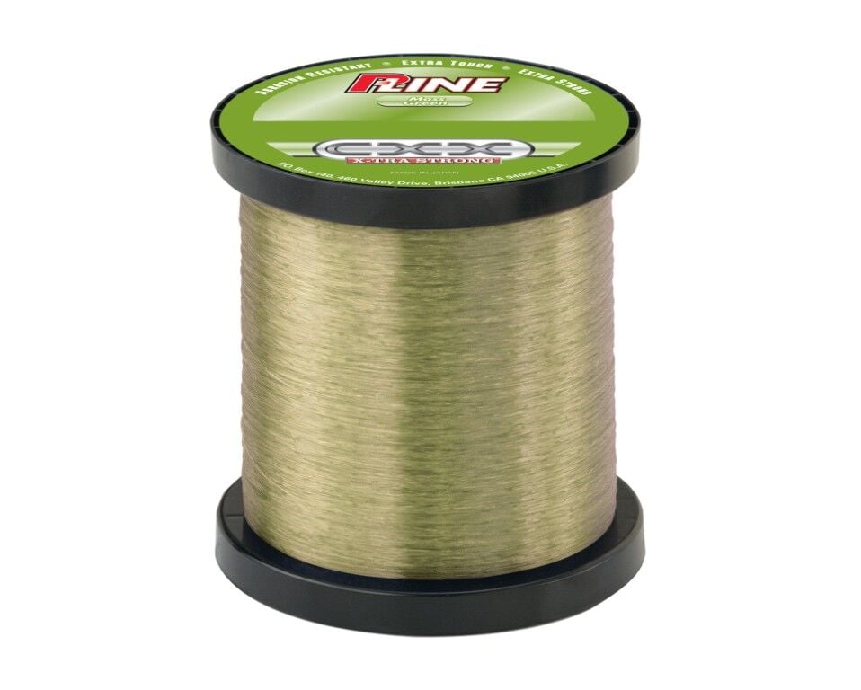 P-Line CXX X-Tra Strong Moss Green 12-Lb Fishing Line, 500-Yd