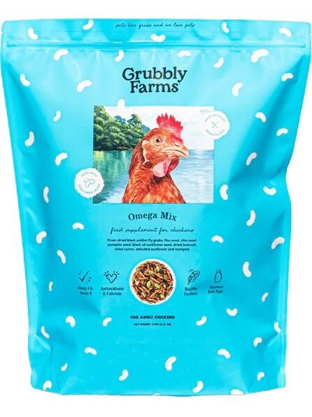 Grubbly Farms Omega Mix, 1-Lb