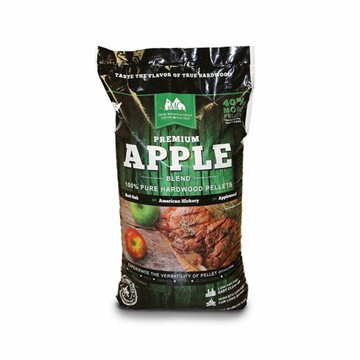 Apple Premium Blend BBQ Pellet Fuel, 28-Lb Bag