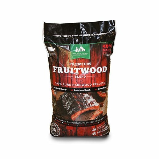 Fruitwood Premium Blend BBQ Pellet Fuel, 28-Lb Bag