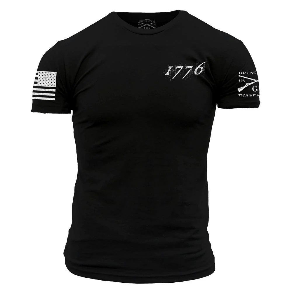 Grunt Style Men's 1776 Flag T-Shirt
