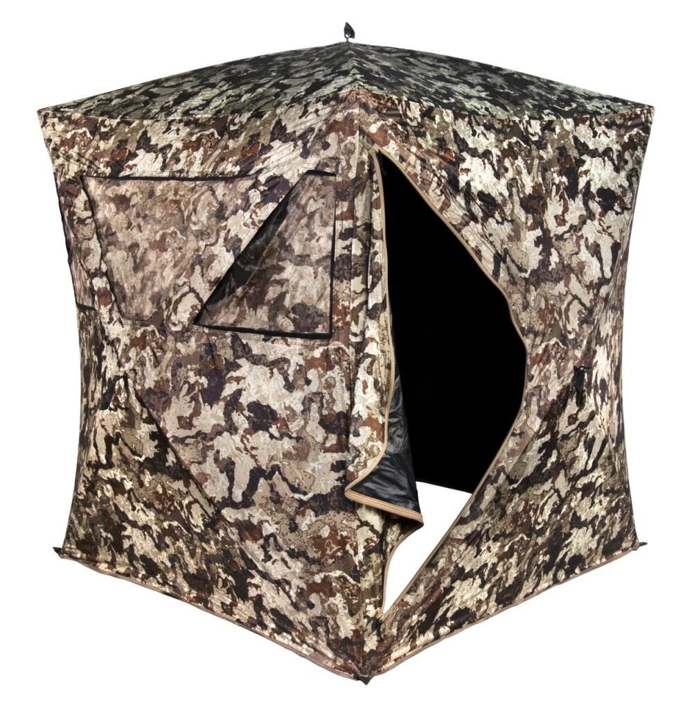 Muddy Outdoors Three Person Ground Blind Veil Camo
