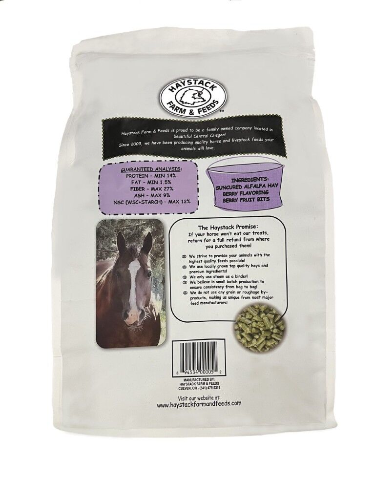 Haystack Farm & Feed Wild Berry Horse Treats, 10-Lb