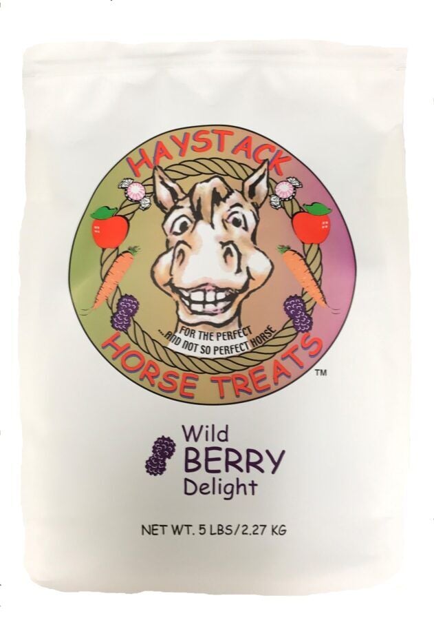 Haystack Farm & Feeds Wildberry Horse Treats, 10-Lb