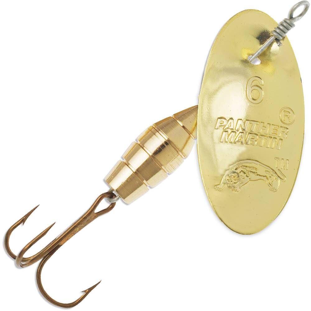 Panther Marin Size 4 Gold Deluxe Fishing Hook, 1/8-Oz