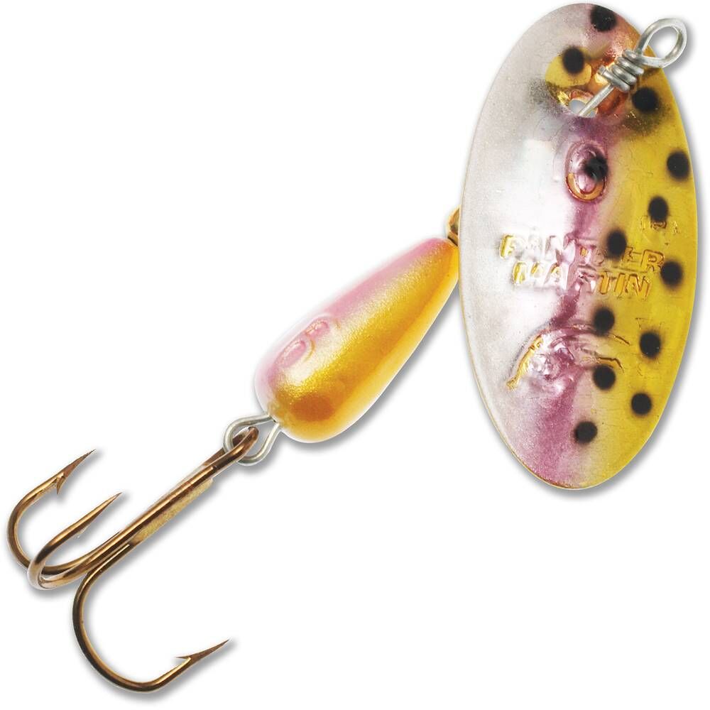Panther Martin Pink/Yellow Holographic Spinner Lure
