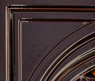 Vermont Castings Defiant Wood-Burning Stove In Majolica Brown Enamel