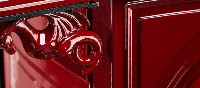 Vermont Castings Encore Wood-Burning Stove In Porcelain Twilight