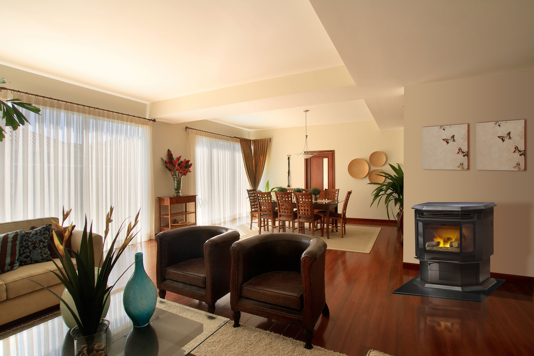 Quadra-Fire Classic Bay 1200 Pellet Stove