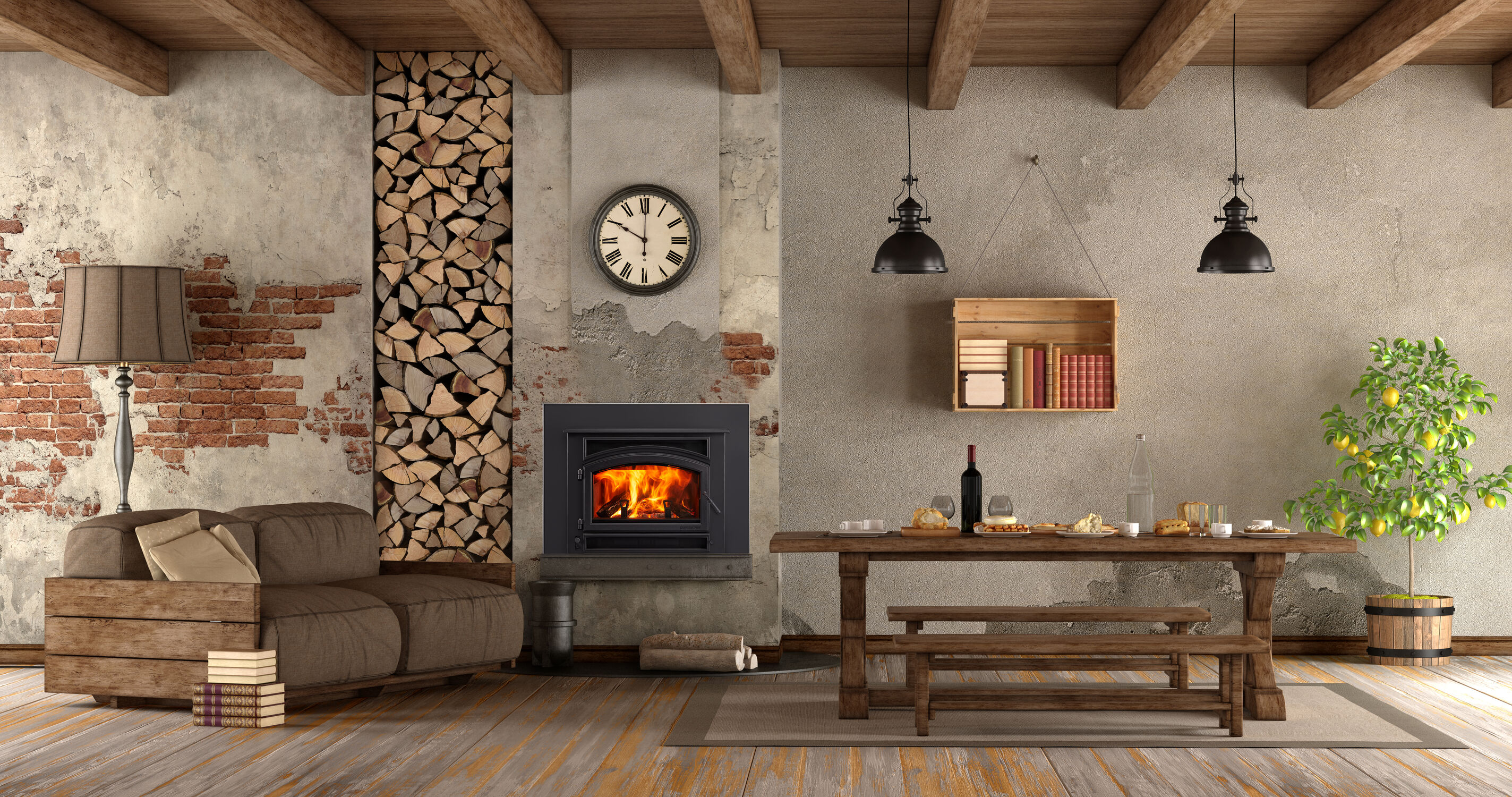 Quadra-Fire Expedition II Wood Insert