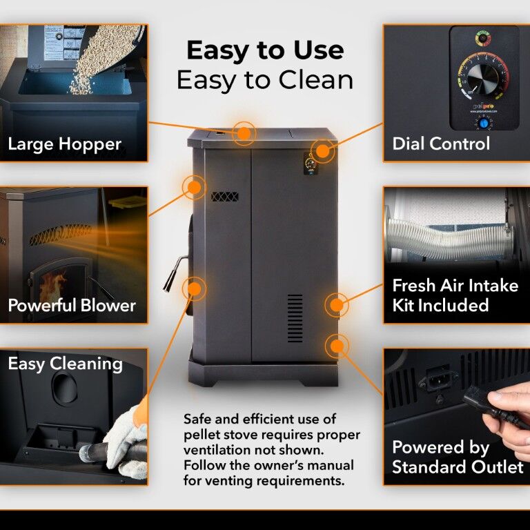 PelPro PP150 Pellet Stove