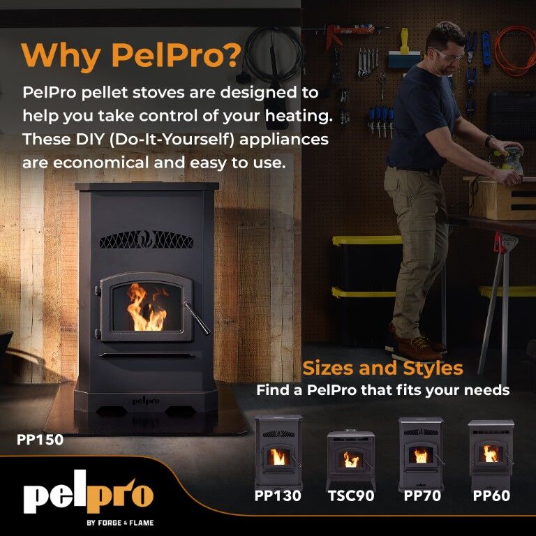 PelPro PP150 Pellet Stove