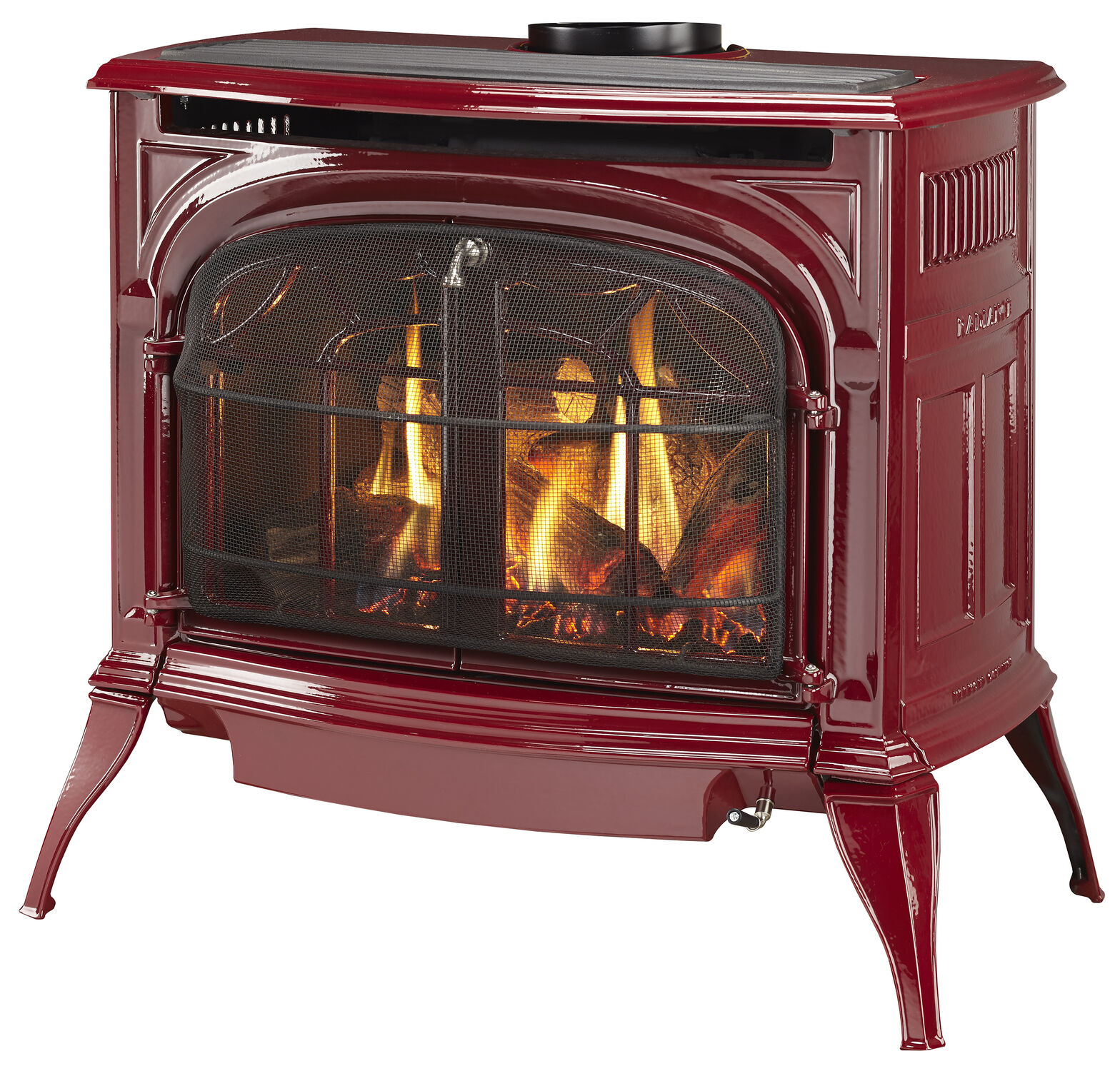 Vermont Castings Radiance Direct Vent Gas Stove In Classic Black