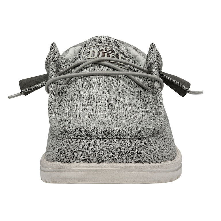 Men's Wally Linen Moc in Iron 