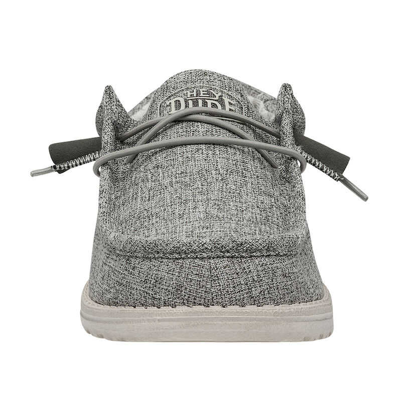 Men's Wally Linen Moc in Iron 