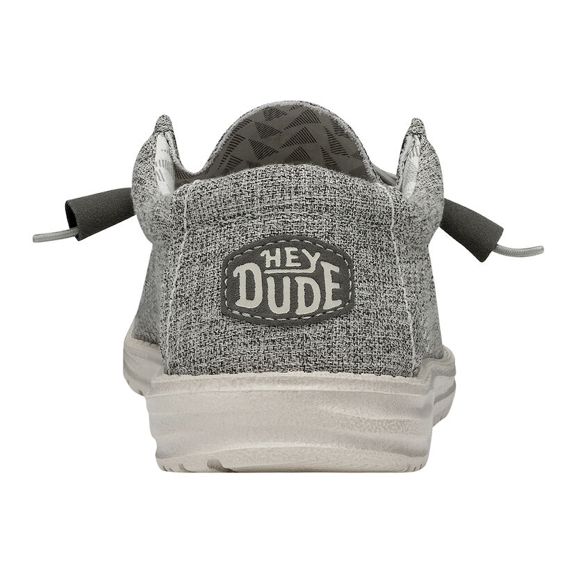 Men's Wally Linen Moc in Iron 