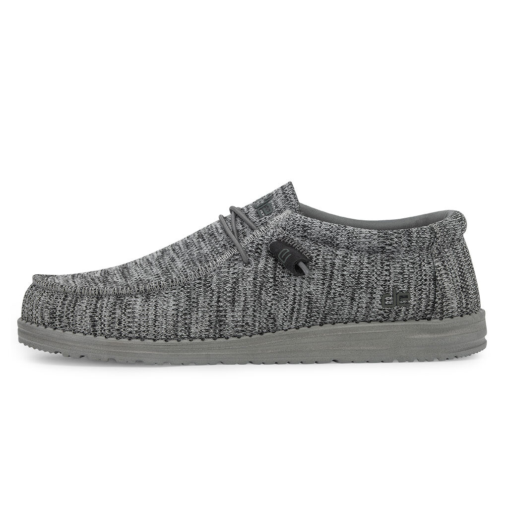 Men's Wally B Sox Moc in Grey 