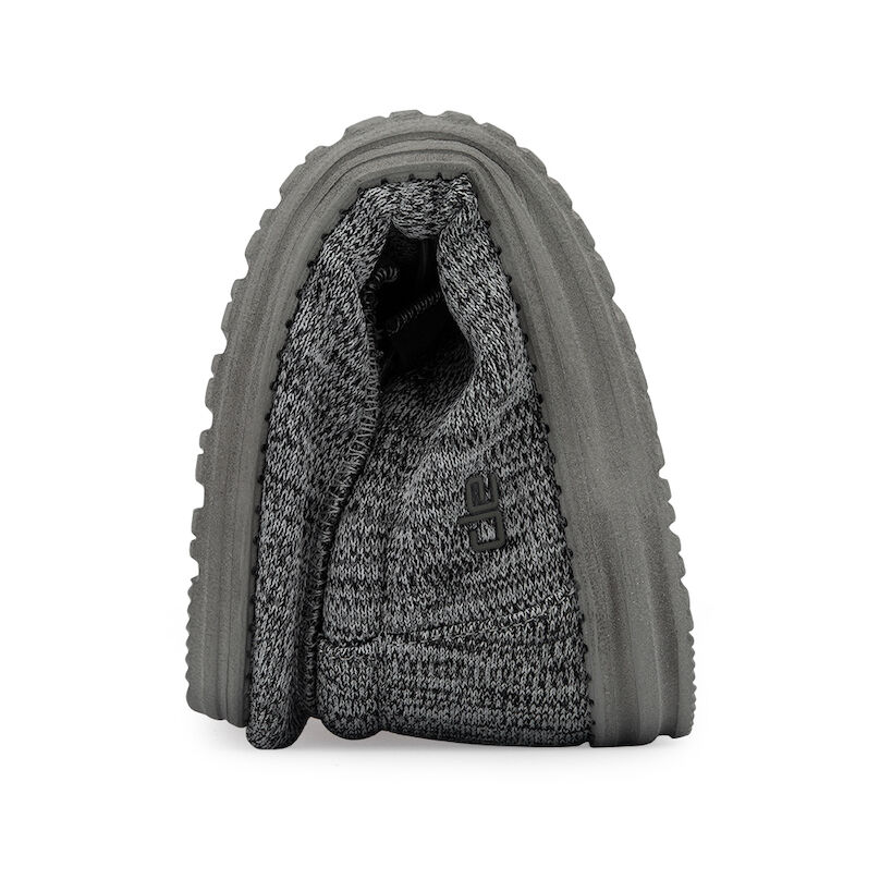 Men's Wally B Sox Moc in Grey 