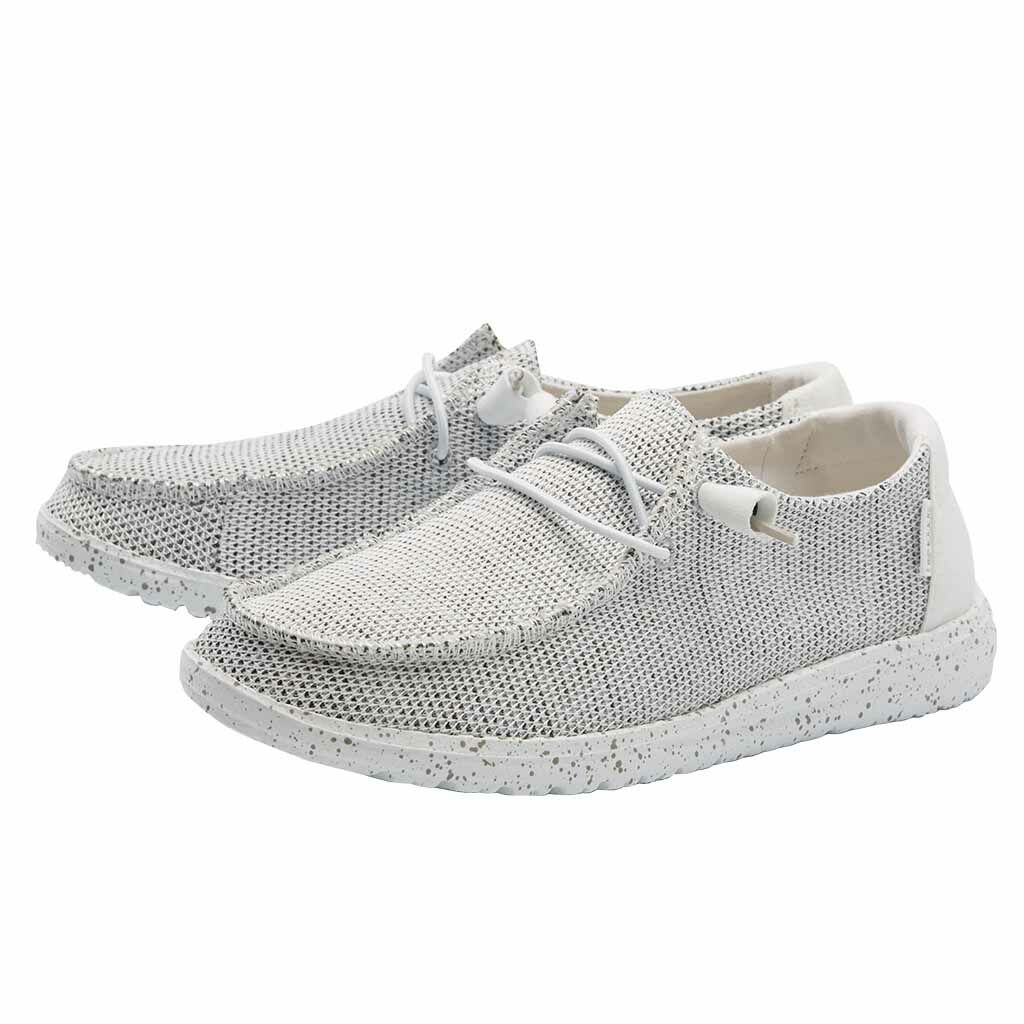 Women's Wendy Sox Moc in Stone White 