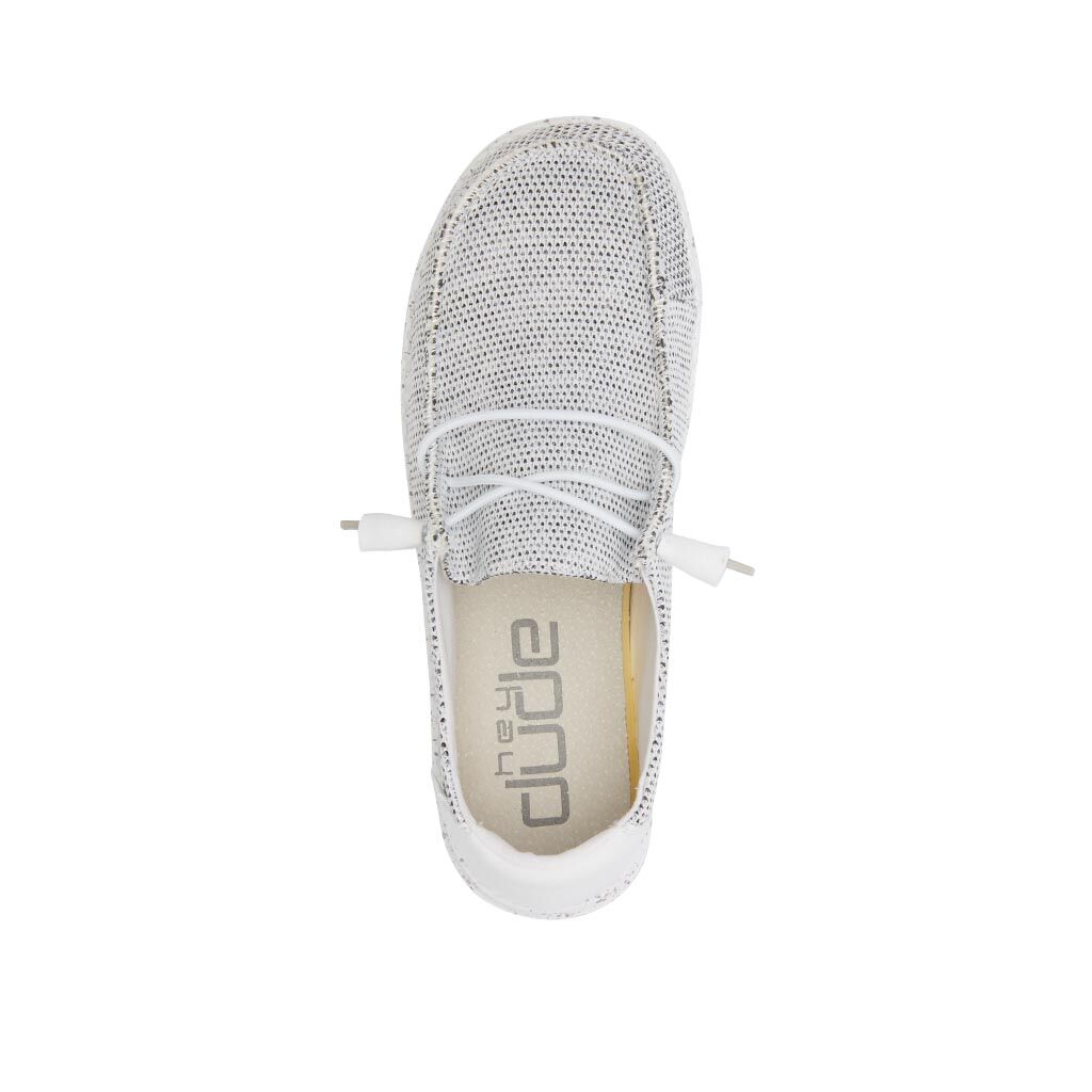 Women's Wendy Sox Moc in Stone White 