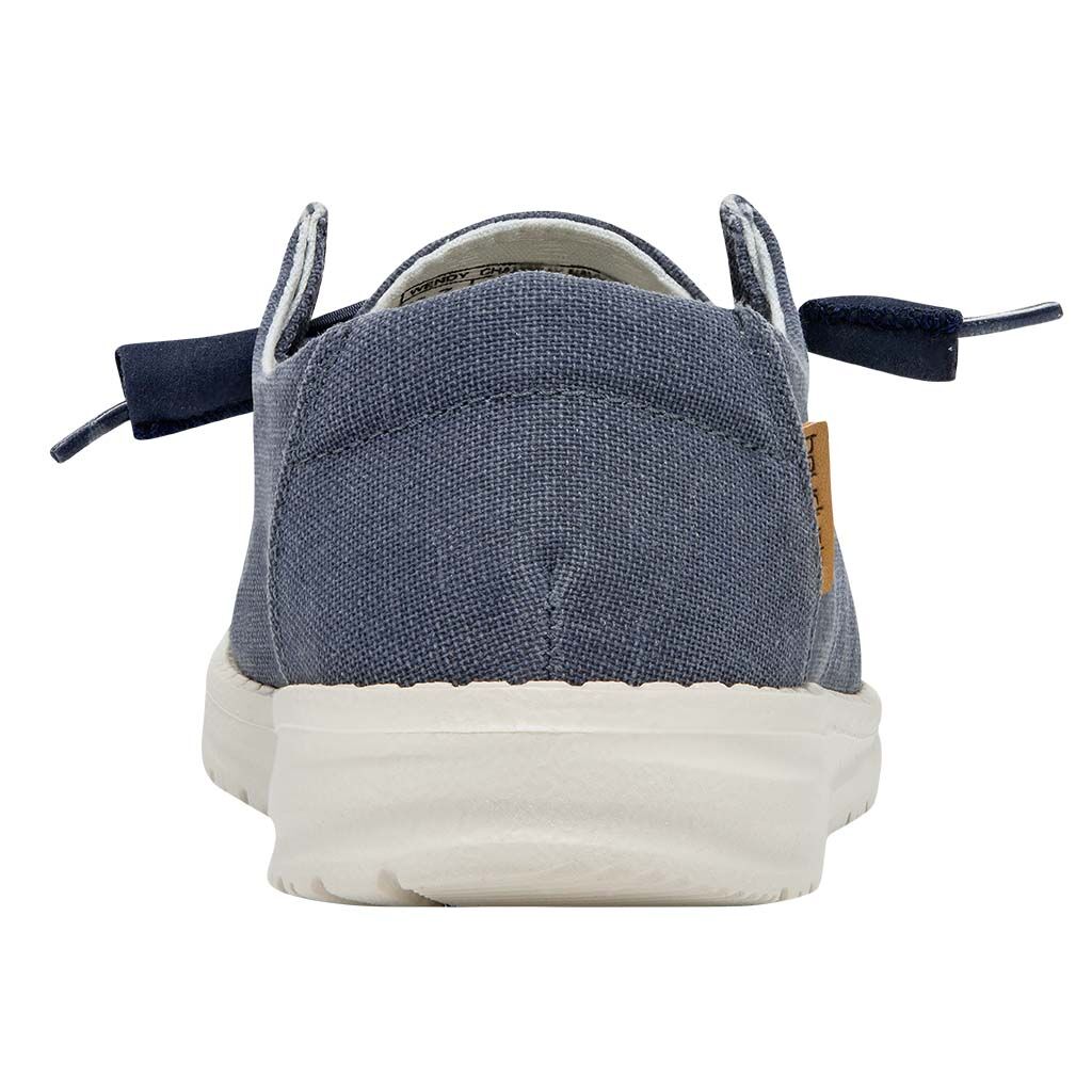 Women's Wendy Chambray Moc in Navy White