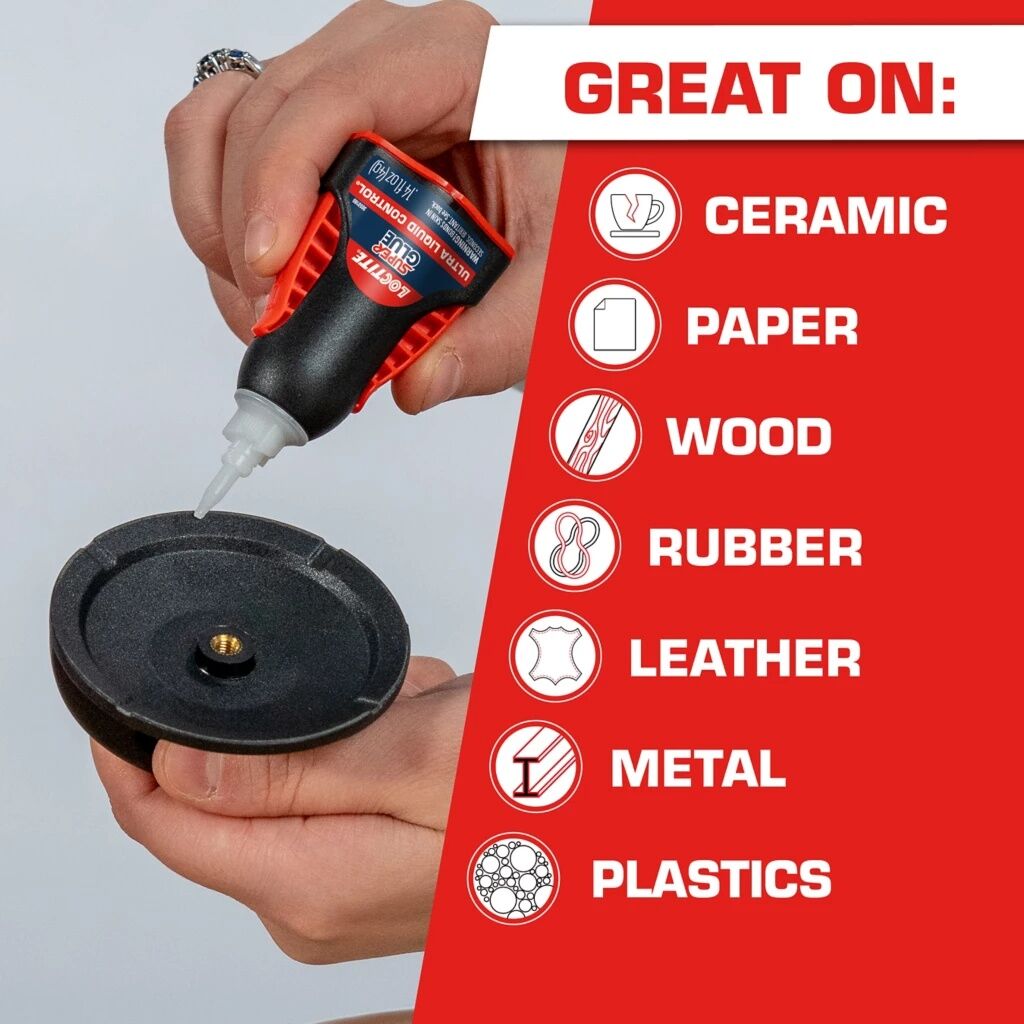 Loctite Super Glue Ultra Liquid Control, .14-Oz