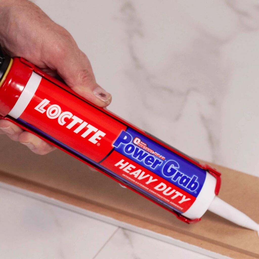 Loctite Power Grab Heavy Duty White Construction Adhesive, 9-Oz