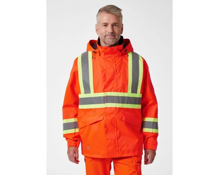 Helly Hansen Men's Alta Hi-Vis Waterproof Shell Jacket CSA