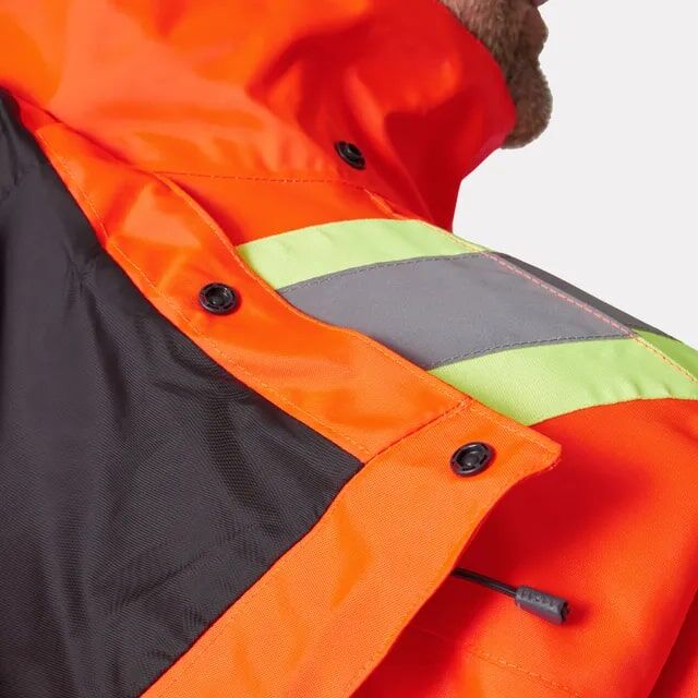 Helly Hansen Men's Alta Hi Vis Waterproof Shell Jacket CSA