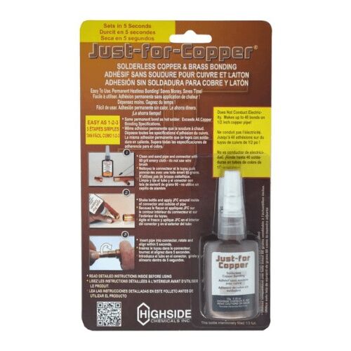Highside Just For Copper Squeeze Bottle With Applicator Tip, 50-g