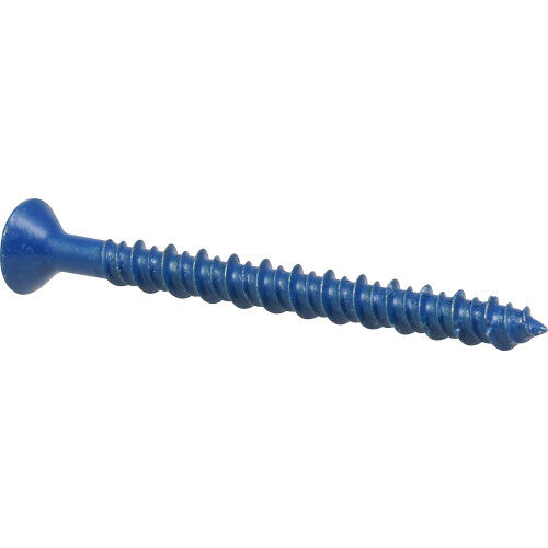 Hillman Flat Head Phillips Tapper Concrete Screw Anchors, 3/16-In X 1 3/4-In, 5-Pk
