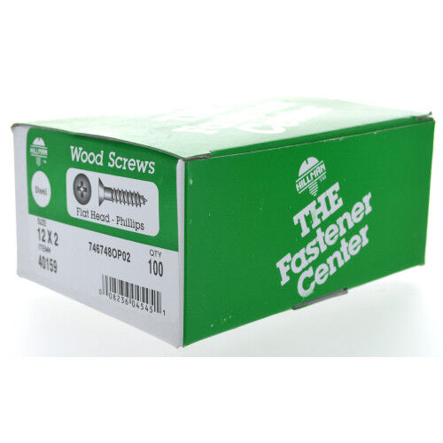 Hillman Zinc Pan Head Phillips Sheet Metal Screw, #8 X 5/8-In, 100-Pc